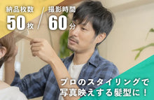 画像をギャラリービューアに読み込む, へアスタイリングプラン