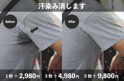 汗染み消します